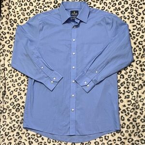 Stafford Men's Classic Blue Dress Shirt
